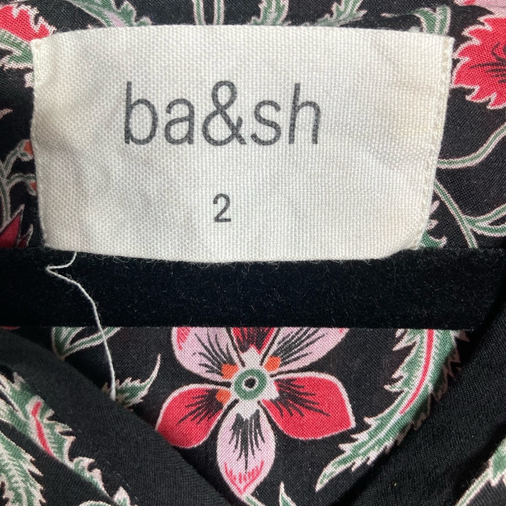Ba&Sh Chemise Hopeful shirt Sz 2 US Sz M/8 Boho, Boho-Chic Floral - Picture 6 of 9